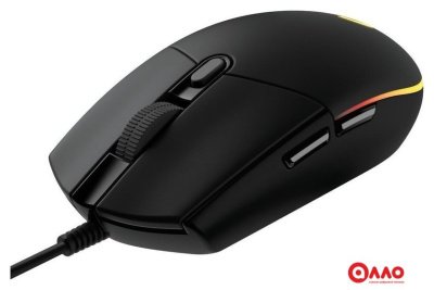 Игровая мышь Logitech G102 Lightsync (черный)