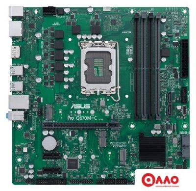 Материнская плата ASUS Pro Q670M-C-CSM