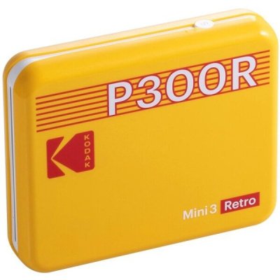 Компактный фотопринтер KODAK P300R, жёлтый