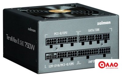 Блок питания Zalman TeramaxII SE 750W ZM750-TMX2SE Блок питания Zalman TeramaxII SE 750W ZM750-TMX2SE