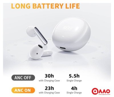 Наушники QCY AilyBuds Pro (белый)
