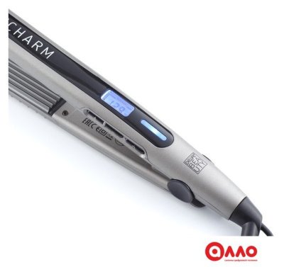 Щипцы-гофре Dewal Beauty Dark Charm HI2070W (серый) Щипцы-гофре Dewal Beauty Dark Charm HI2070W (серый)