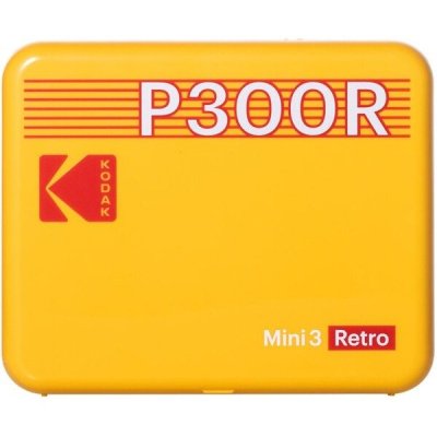 Компактный фотопринтер KODAK P300R, жёлтый