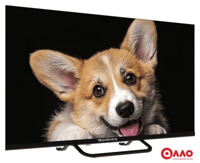 Телевизор Topdevice 32" SMART TV YаOS 03 (черный)
