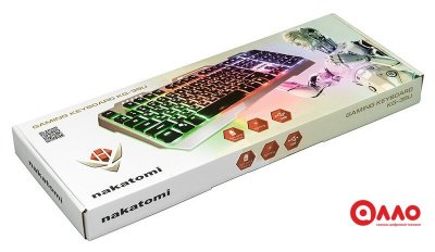 Клавиатура Nakatomi KG-35U (черный)