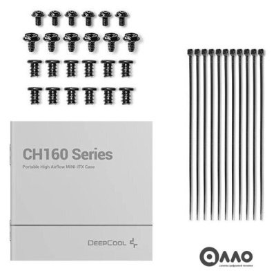 Корпус DeepCool CH160 R-CH160-BKNGI0-G-1