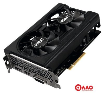 Видеокарта Palit GeForce RTX 3050 Dual NE63050018P1-1070D Видеокарта Palit GeForce RTX 3050 Dual NE63050018P1-1070D