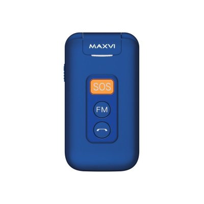 Мобильный телефон Maxvi E5 up синий