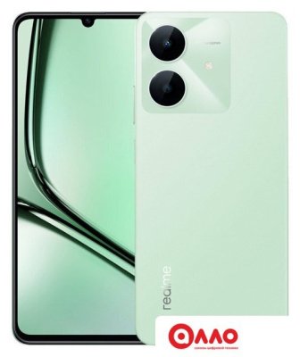 Телефон Realme Note 60x RMX3938 3GB/64GB (зеленый)