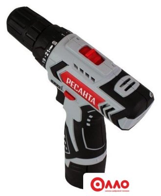 Дрель-шуруповерт Ресанта ДА-12-2Л (с 1-им АКБ) Дрель-шуруповерт Ресанта ДА-12-2Л (с 1-им АКБ)