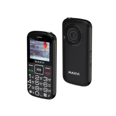 Мобильный телефон Maxvi B5ds up черный