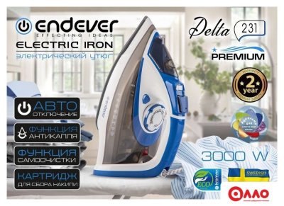 Утюг Endever Delta-231 Утюг Endever Delta-231