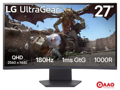 Игровой монитор LG UltraGear 27GS60QC-B