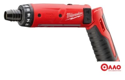 Электроотвертка Milwaukee M4 D-202B 4933440475 (с 2-мя АКБ)