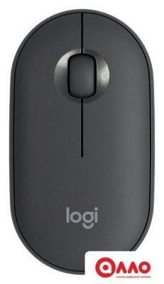 Мышь Logitech M350 Pebble (графит) Мышь Logitech M350 Pebble (графит)