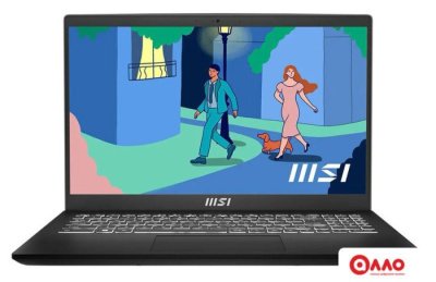 Ноутбук MSI Modern 15 B12MO-653XBY