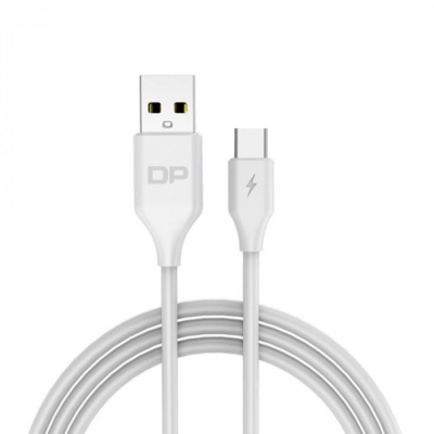 Дата-кабель Digitalpart TC-01 USB Type-C-Type-C, белый