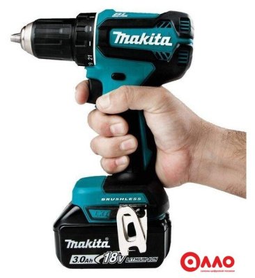 Дрель-шуруповерт Makita DDF485RFE (с 2-мя АКБ, кейс)