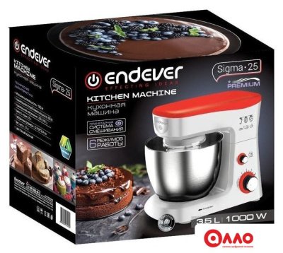 Планетарный миксер Endever Sigma-25 Планетарный миксер Endever Sigma-25