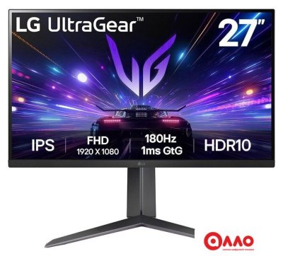 Игровой монитор LG UltraGear 27GS65F-B Игровой монитор LG UltraGear 27GS65F-B