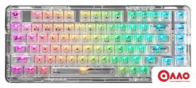 Клавиатура Redragon Elf Pro (прозрачный/белый) Клавиатура Redragon Elf Pro (прозрачный/белый)