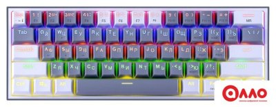 Клавиатура Redragon Fizz (серый/белый) Клавиатура Redragon Fizz (серый/белый)