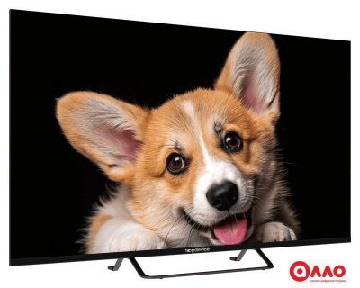 Телевизор Topdevice 43" SMART TV YаOS 03 (черный)