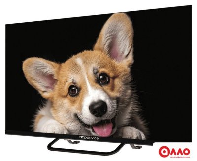 Телевизор Topdevice 32" SMART TV YаOS 03 (черный)