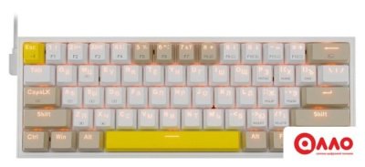 Клавиатура Redragon Fizz (Redragon Red, белый/бежевый) Клавиатура Redragon Fizz (Redragon Red, белый/бежевый)