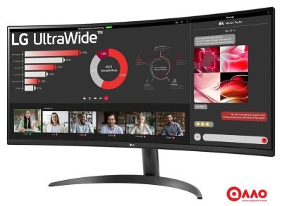 Монитор LG UltraWide 34WR50QK-B
