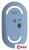 Мышь Logitech M350 Pebble (голубой)