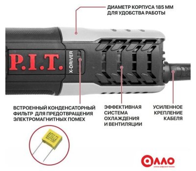 Угловая шлифмашина P.I.T. PWS125-C11