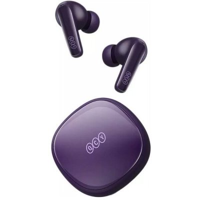 Наушники QCY T13X (BH23QT26A), фиолетовые