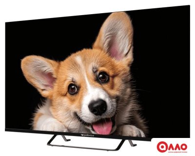 Телевизор Topdevice 43" SMART TV YаOS 03 (черный)
