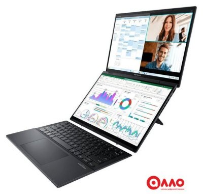 Рабочая станция ASUS Zenbook 14 Duo OLED UX8406CA-QL080W Рабочая станция ASUS Zenbook 14 Duo OLED UX8406CA-QL080W