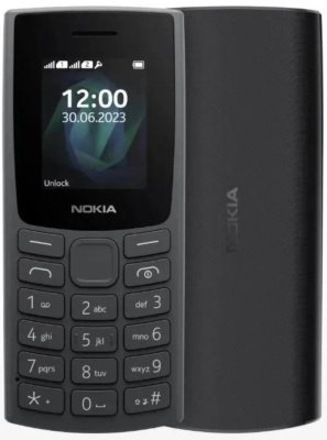 Мобильный телефон Nokia 105 (4G) TA-1551 DS, черный