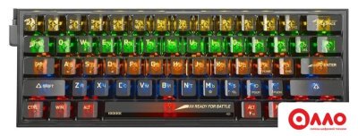 Клавиатура Redragon Fizz (прозрачный/черный) Клавиатура Redragon Fizz (прозрачный/черный)