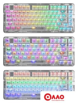 Клавиатура Redragon Elf Pro (прозрачный/белый) Клавиатура Redragon Elf Pro (прозрачный/белый)