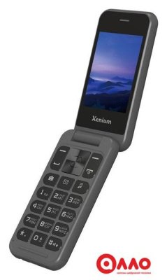Телефон Xenium X680 (темно-серый)