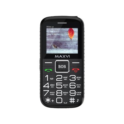 Мобильный телефон Maxvi B5ds up черный