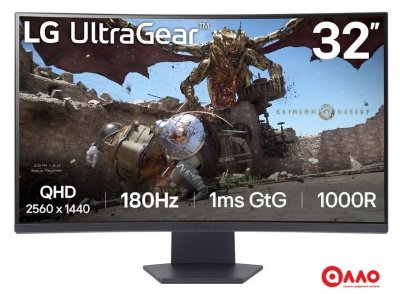 Игровой монитор LG UltraGear 32GS60QC-B