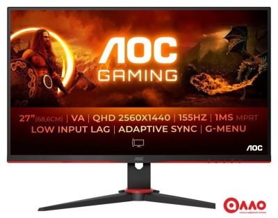 Игровой монитор AOC Gaming Q27G2E/BK Игровой монитор AOC Gaming Q27G2E/BK
