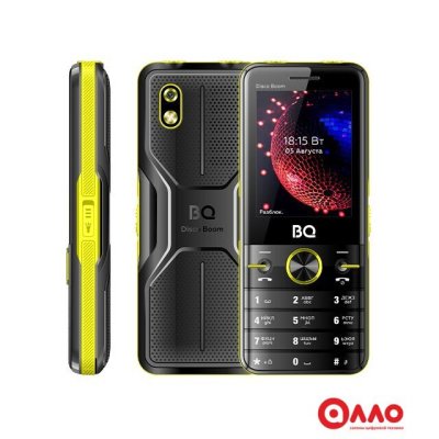 Телефон BQ BQ-2842 Disco Boom (желтый)