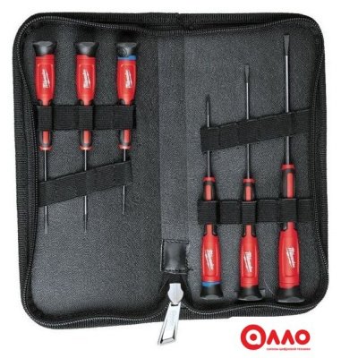 Набор отверток прецизионных Milwaukee 4932471869 (6 предметов) Набор отверток прецизионных Milwaukee 4932471869 (6 предметов)