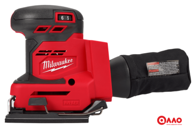 Виброшлифмашина Milwaukee M18 M18BQSS-0 4933479966 (без АКБ)