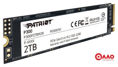 SSD Patriot P300 2TB P300P2TBM28