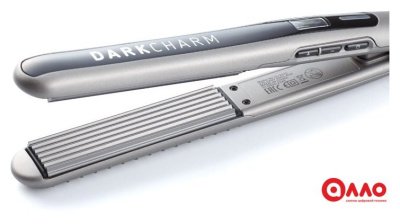 Щипцы-гофре Dewal Beauty Dark Charm HI2070W (серый) Щипцы-гофре Dewal Beauty Dark Charm HI2070W (серый)