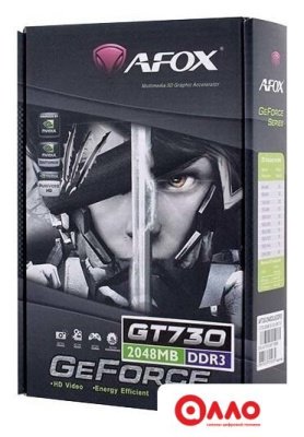 Видеокарта AFOX GeForce GT 730 2GB DDR3 AF730-2048D3L6