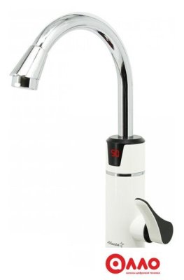 Проточный электрический водонагреватель-кран Atlanta ATH-7433 (белый)
