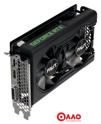 Видеокарта Palit GeForce RTX 3050 Dual NE63050018P1-1070D Видеокарта Palit GeForce RTX 3050 Dual NE63050018P1-1070D